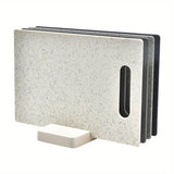 Juego de 4 tablas de cortar de plástico libres de BPA con base, seguro para lavavajillas, seguro para contacto con alimentos, prevención de contaminación cruzada, tablas de cocina multiusos