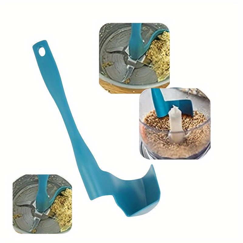1pc Herramienta de limpieza multifuncional para procesador de alimentos rotativo, compatible con Thermomix TM5/TM6/TM31, raspador de cocina rotativo desmontable, material PP, para accesorios de cocina para el hogar