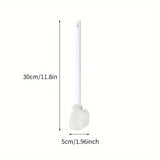 Cepillo para botellas, cepillo para limpiar botellas con mango largo, adecuado para limpiar recipientes de boca estrecha, botellas deportivas de vacío, vasos, frascos y cristalería.