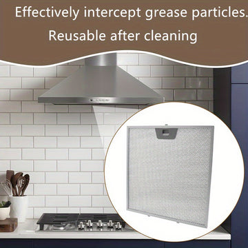 2 Piezas de Filtro de Grasa para Campana Extractora - Compatible con Whirlpool y Jenn-Air, Malla de Aluminio de 5 Capas, Instalación Sin Herramientas, Trampa de Grasa Fácil de Limpiar para Humo y Olores, Mayor Durabilidad, Accesorio Moderno para Cocina,