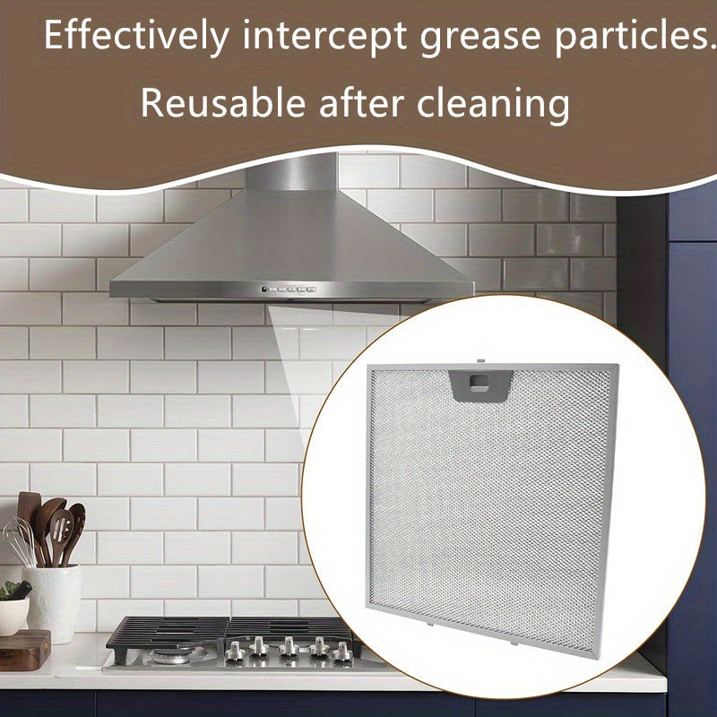 2 Piezas de Filtro de Grasa para Campana Extractora - Compatible con Whirlpool y Jenn-Air, Malla de Aluminio de 5 Capas, Instalación Sin Herramientas, Trampa de Grasa Fácil de Limpiar para Humo y Olores, Mayor Durabilidad, Accesorio Moderno para Cocina,