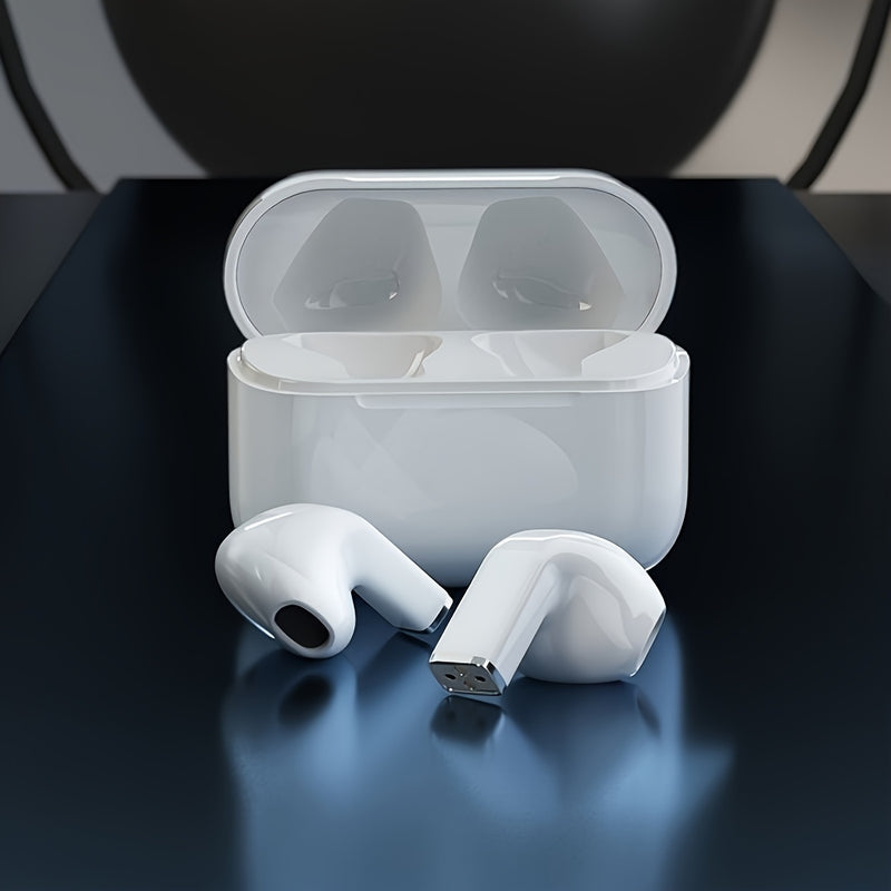 Auriculares inalámbricos mini True Wireless 2025, 13.46 cm, cómodos e inteligentes, con sonido HiFi Bass 9D estereo, llamadas HD, TWS, USB-C, compatibles con Android e iPhone, ideales para deporte y dormir