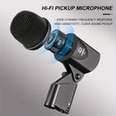 Kit de Micrófono para Instrumentos LMBGM G7 de 7 Piezas con Cable para Batería, Micrófono Dinámico para Bajo, Tom, Platillo y Charles, Uso para Batería, Voz, Banda, DJ, Escenario y Grabación Instrumental en Vivo