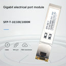 Módulo de puerto Ethernet SFP de 1000M - Interfaz de red adaptativa RJ45 de Gigabit, compatible con switches Huawei/H3C/Cisco/Juniper/Intel, ideal para transceptores de fibra, routers, switches, servidores y firewalls, módulo de interfaz de red | Módulo