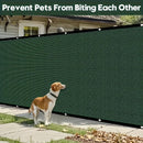 1pc Pantalla de Privacidad Verde Resistente - Malla Plástica Duradera para Viento, Sombra y Barrera para Jardín, Patio o Balcón - Uso Interior/Exterior, Sin Necesidad de Electricidad, Material Resiliente para Colgar en Cercas, Mejora del Espacio Exterior