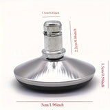 5pcs Rodamientos Antideslizantes para Sillas de Oficina - Fácil Instalación, Protege Suelos de Madera y Alfombras, Ajusta a Tallos de 5.08cm