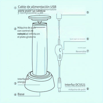 Removedor eléctrico de callos con velocidad ajustable, 3 almohadillas de lijado y 3 cabezales para uñas – Herramienta multiusos para pedicura, exfoliación y eliminación de piel muerta, acabado metálico para hombres y mujeres