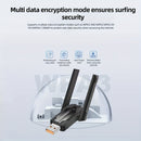 Tarjeta de red inalámbrica MCPIWOHY de doble banda 5G y WiFi 5.4, conexión USB, transmisor y receptor AP, plug & play, sin necesidad de controladores, para PC y laptop