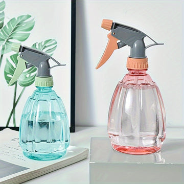 Regadera de Plástico con Boquilla Ajustable de 1 Pieza, Pulverizador Manual de Presión para Jardinería y Desinfección, Generador de Niebla Pequeño para Limpieza del Hogar y Cuidado de Plantas, Herramienta de Limpieza para el Hogar|Diseño Moderno de Pulve