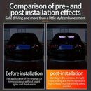 Luz LED para coche con diseño de ojo del diablo dinámico - 11 modos, 1 constante + 10 brillantes, alimentado por USB, se adapta a la mayoría de los vehículos, transforma tu vehículo con luz y estilo hipnóticos, actualización de iluminación de vehículos,