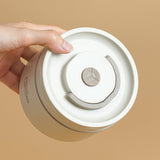 Juego de 6 piezas de lonchera aislada de acero inoxidable 304L con bolsa de almacenamiento y cubiertos, lonchera portátil de doble capa sellable para oficina o escuela, regreso al cole