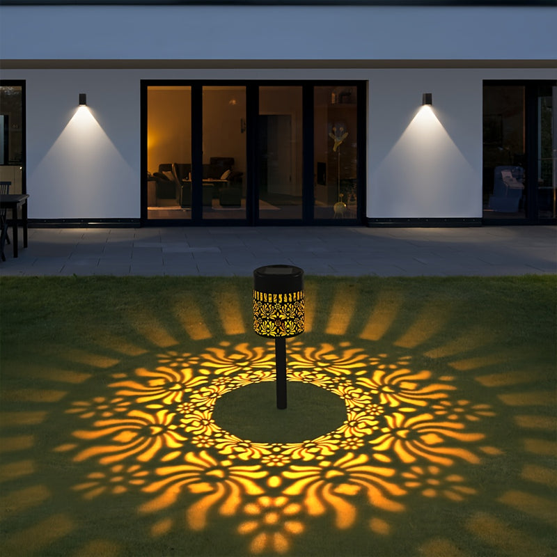 2/4pcs Luces Solares para Caminos/Pasillos, Luces Decorativas de Jardín Solar para Exteriores, Iluminación Paisajística para Patios, Jardines y Senderos en Patio o Césped