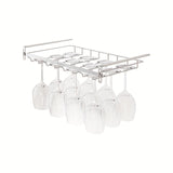 Estante para copas de acero inoxidable