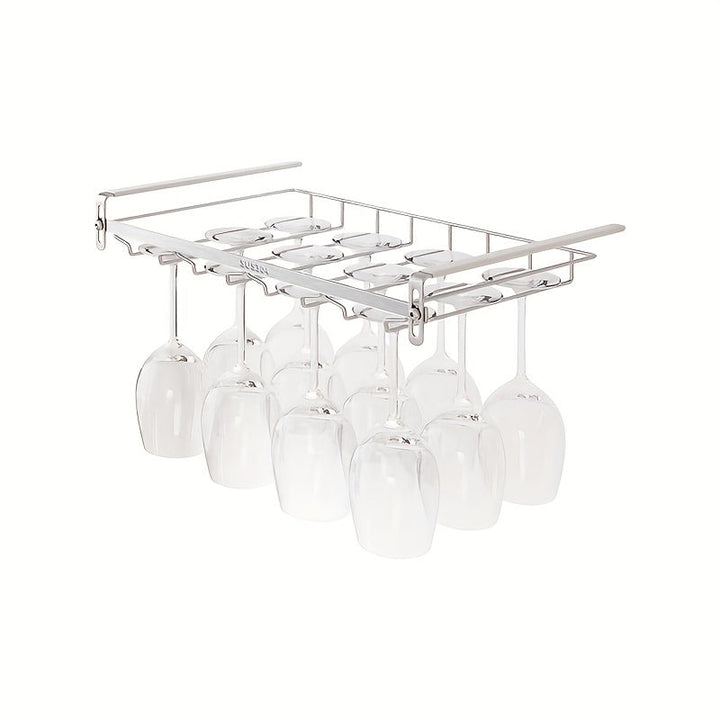 Estante para copas de acero inoxidable