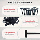 20/50 piezas de hebilla de cable de nailon - Hebilla de plástico multiusos de liberación rápida para reparaciones de coches, cableado eléctrico, mejoras del hogar y proyectos DIY - Duraderas, confiables, fáciles de usar, accesorios de reparación de coche
