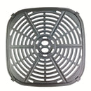 Cesta de repuesto para freidor de aire de 8,9x8,9 pulgadas (22,5x22,5 cm) - Plástico duradero, fácil de limpiar, ideal para cocinar de manera uniforme, perfecto para cocinas domésticas, accesorios para freidor de aire