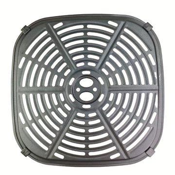 Cesta de repuesto para freidor de aire de 8,9x8,9 pulgadas (22,5x22,5 cm) - Plástico duradero, fácil de limpiar, ideal para cocinar de manera uniforme, perfecto para cocinas domésticas, accesorios para freidor de aire