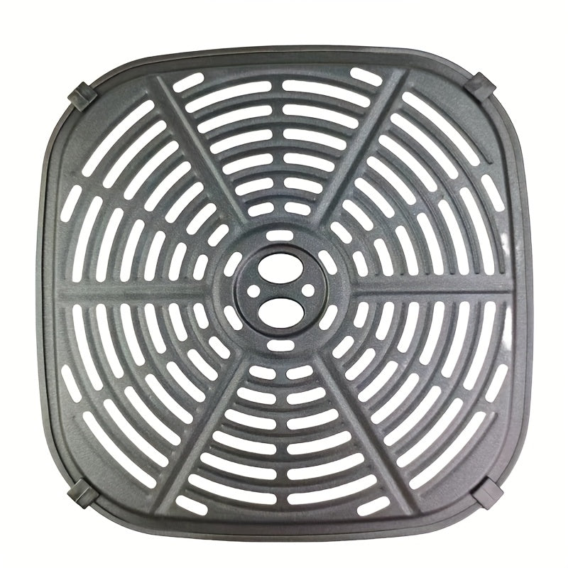 Cesta de repuesto para freidor de aire de 8,9x8,9 pulgadas (22,5x22,5 cm) - Plástico duradero, fácil de limpiar, ideal para cocinar de manera uniforme, perfecto para cocinas domésticas, accesorios para freidor de aire