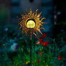 Luces Solares de Jardín IP65, Lámpara Decorativa con Diseño Solar, Regalo Perfecto para Amigos y Familia, Ideal para Iluminación Exterior en Céspedes, Jardines y Camping (Navidad, Halloween, Día de la Madre), Mejor Opción para Navidad