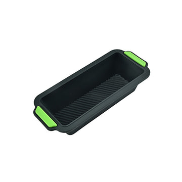 Molde de silicona antiadherente para tartas, herramienta para hornear, molde rectangular para hornear tartas de silicona, sin BPA, molde rectangular para pasteles, pan tostado, molde para tartas de silicona, fácil de limpiar, resistente al calor