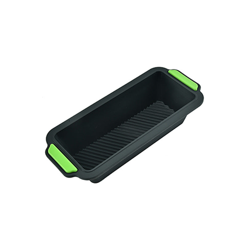 Molde de silicona antiadherente para tartas, herramienta para hornear, molde rectangular para hornear tartas de silicona, sin BPA, molde rectangular para pasteles, pan tostado, molde para tartas de silicona, fácil de limpiar, resistente al calor