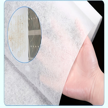 24 Piezas de Filtros para Campana Extractora Antiadherentes y Desodorantes - Revestimiento Protector Antigrasa, Malla Duradera para Ventilación Fresca e Higiene en la Cocina, Diseño Fácil de Limpiar