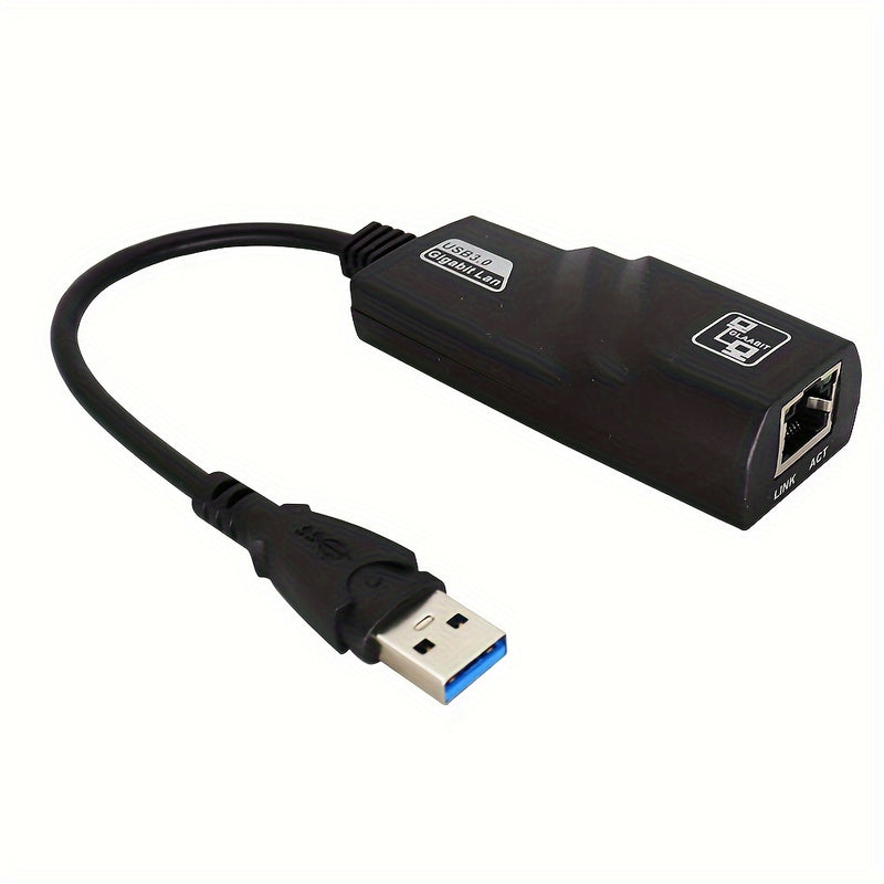Adaptador de Ethernet USB 3.0 de 1000Mbps/100Mbps, tarjeta de red RJ45 para PC/Portátil, compatible con Smartthings, alimentado por USB, tensión de funcionamiento ≤36V