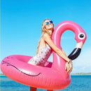 Flotador Flamenco Mediano Para Piscina 120cm / SY-A0382