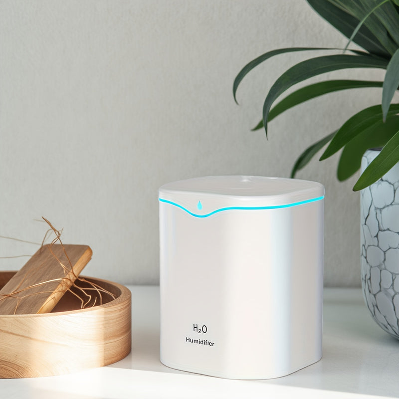 Humidificador de Alta Calidad 1pz, Funcionamiento Silencioso, Esencial para el Hogar Multifuncional con Gran Capacidad de 2L y Niebla Estable Duradera, Rociado Suave de Agua Fina, Protege la Salud Familiar