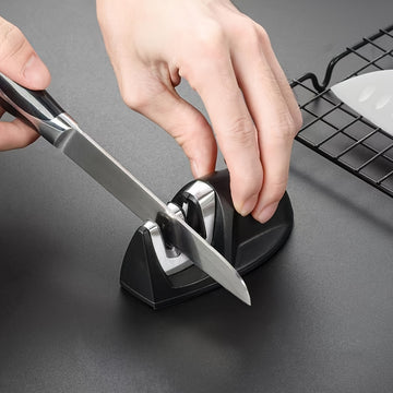 1 pieza, afilador de cuchillos portátil mini, diseño compacto y duradero de acero de tungsteno para cuchillos de exteriores, caza y pesca, regalo perfecto para vacaciones y ocasiones especiales, afilador de cuchillos portátil, ideal para Navidad, perfect