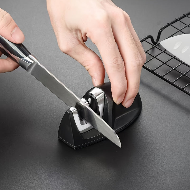 1 pieza, afilador de cuchillos portátil mini, diseño compacto y duradero de acero de tungsteno para cuchillos de exteriores, caza y pesca, regalo perfecto para vacaciones y ocasiones especiales, afilador de cuchillos portátil, ideal para Navidad, perfect