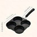 1 Sartén Antiadherente de Hierro Fundido para Tortillas y Hamburguesas, Apta para Estufas de Gas y Eléctricas, Diseño Multibrinco, Herramienta de Cocina Ideal para Desayunos, Olla de Cocinar con Estilo Moderno Elegante