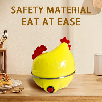 Olla multifuncional para huevos con cocción automática, apagado automático, capacidad de 7 huevos, apta para cocinar panecillos al vapor, huevo duro, batatas moradas y otros alimentos