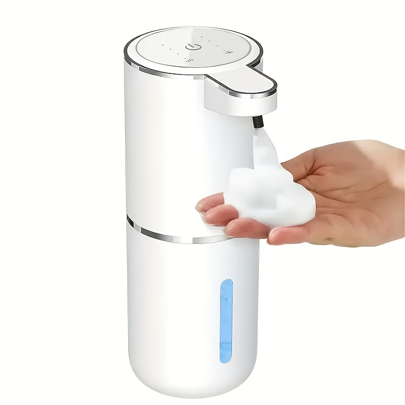 Dispensador de jabón en barra automático, sin contacto, con una sola mano, opciones negras y blancas, carga USB, batería de litio, ideal para cocina y baño, dispensador de jabón para cocina.