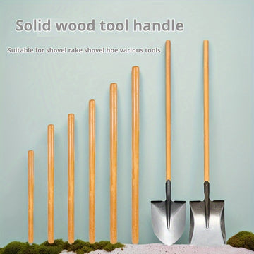 Instrumento de Jardinería Multifuncional con Mango de Madera - Adecuado para Rastrillar, Palar y Martilar - Perfecto para Trabajos de Jardinería y Diseño de Paisajes