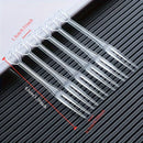 100 piezas de brochetas de frutas desechables transparentes con tenedores pequeños - Envuelto individualmente, perfecto para uso en casa, fiestas y picnics, seguro para alimentos y fácil de limpiar
