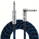 Cable de guitarra, 10 pies/3 m y 20 pies/6 m y 32 pies/10 m Cable de bajo para instrumento eléctrico de escenario Cable AMP Cable recto a recto o a ángulo recto Eid Al-Adha Mubarak