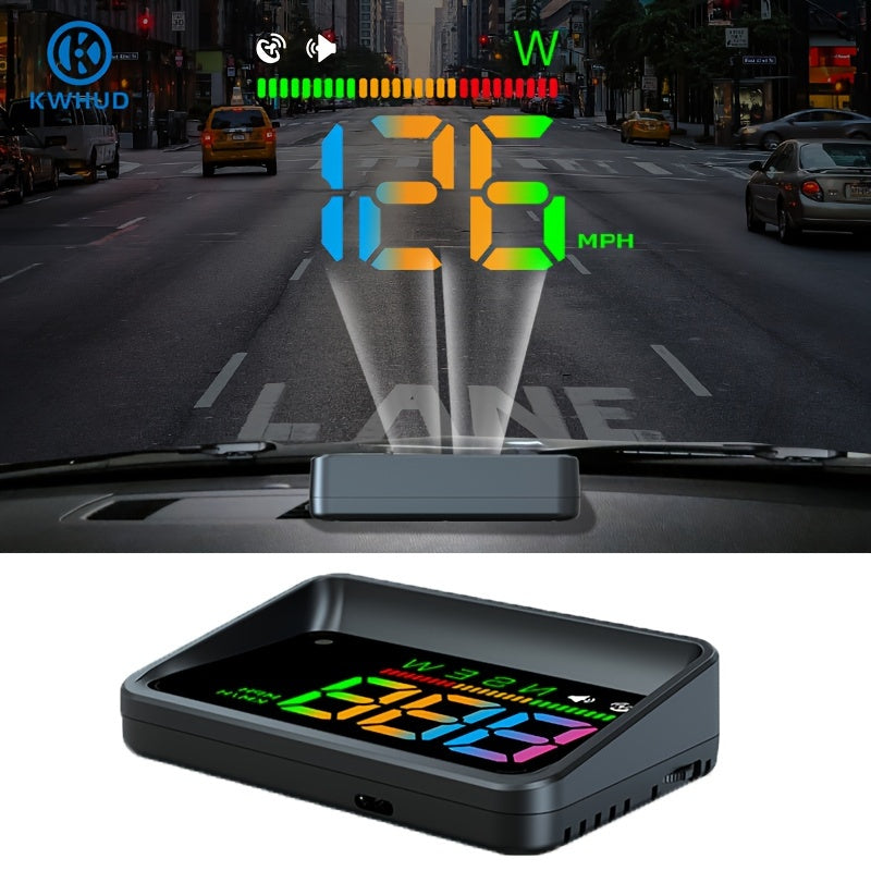 KWHUD Car HUD Head-up Display Universal para todos los modelos de automóviles, sin batería
