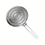 Soporte para Ollas de Acero Inoxidable Duradero de 1 Pieza - Doble Capa, Estante de Almacenamiento Térmico para Sartenes y Tapas, con Diseño de Tubo Redondo Engrosado, Ideal para la Organización de Utensilios de Cocina, Estante para Ollas de Cocina