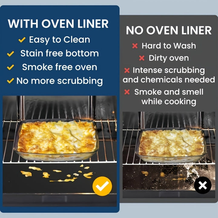 1pc Alfombrilla de barbacoa resistente a altas temperaturas - Antiadherente, Reutilizable, Fácil de limpiar, Alfombrilla de barbacoa al aire libre - Adecuada para uso en el fondo de hornos, parrillas, moldes para hornear, Accesorios de cocina duraderos