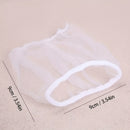 100 bolsas de malla para filtro de fregadero de cocina desechables para recoger restos de comida - Plástico duradero, fácil de usar para un eficiente desecho de residuos, ideal para verduras y frutas, desecho de residuos de cocina | Bolsas de plástico du