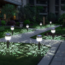 2PCS/Lotes LED Luces solares para césped Hogar al aire libre Impermeable Jardín Luces de tierra insertadas Luces solares de jardín Luces de paisaje coloridas