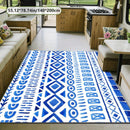 2D Plano, Impresión de Exquisita Artesanía, Calidad Sobresaliente, Estilo Clásico Tradicional, Ideal para Camping, Senderismo, Viajes, Balcones, Jardines, Piscinas, Uso de Primavera, Verano y Otoño, Ligera, Plegable y Fácil de Transportar, Limpieza Conve