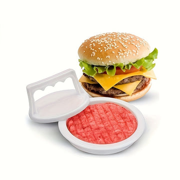 1pc Prensa De Hamburguesas Prensa De Carne Multifuncional De Plástico Molde De Pastel De Carne Herramientas De Cocina Manual