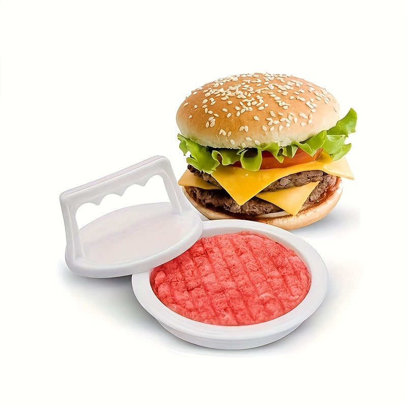 1pc Prensa De Hamburguesas Prensa De Carne Multifuncional De Plástico Molde De Pastel De Carne Herramientas De Cocina Manual