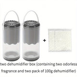 Caixa de Deshumidificación Colgante Reutilizable para Armario con Hoja Aromática, Antihumedad y Resistente a la Humedad - Secador Pequeño para Dormitorio al por Mayor