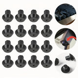 16 piezas de Pies Antideslizantes para Rejilla de Quemador de Estufa de Gas - Piezas de Repuesto Negras para Cocinar con Seguridad, Compatibles con Hornos de Gas, Fácil Instalación para un Desempeño Suave en la Plancha