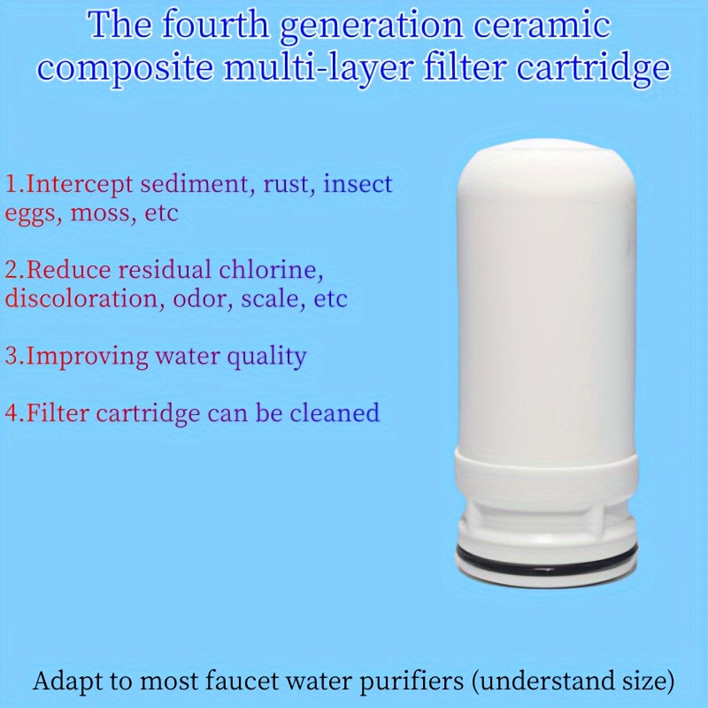 Cartucho De Filtro Universal Para Purificadores De Agua, Cartucho De Filtro Compuesto, Especificaciones Estándar
