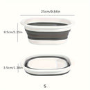 Baño de Spa Plegable para Pies - Bañera Colapsible Portátil, Diseño Duradero y Ahorrador de Espacio en Plástico para Hogar, Residencia Universitaria y Camping, No Necesita Electricidad, Regalo Perfecto para Relajación