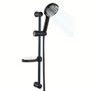 Riel de Ducha Ajustable de Acero Inoxidable con Soporte para Cabezal de Ducha Manual - Barra Deslizante de Baño de 600mm, Diseño Montado en la Pared para Configuraciones Flexibles de Altura, Acabado Metálico , Organización del Duche | Ducha Montada en la